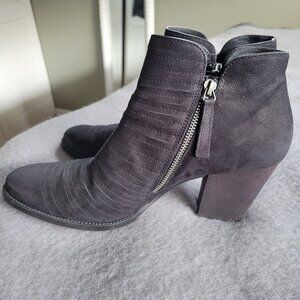 Paul Green Women's Leather Heeled Ankle Boot Booties